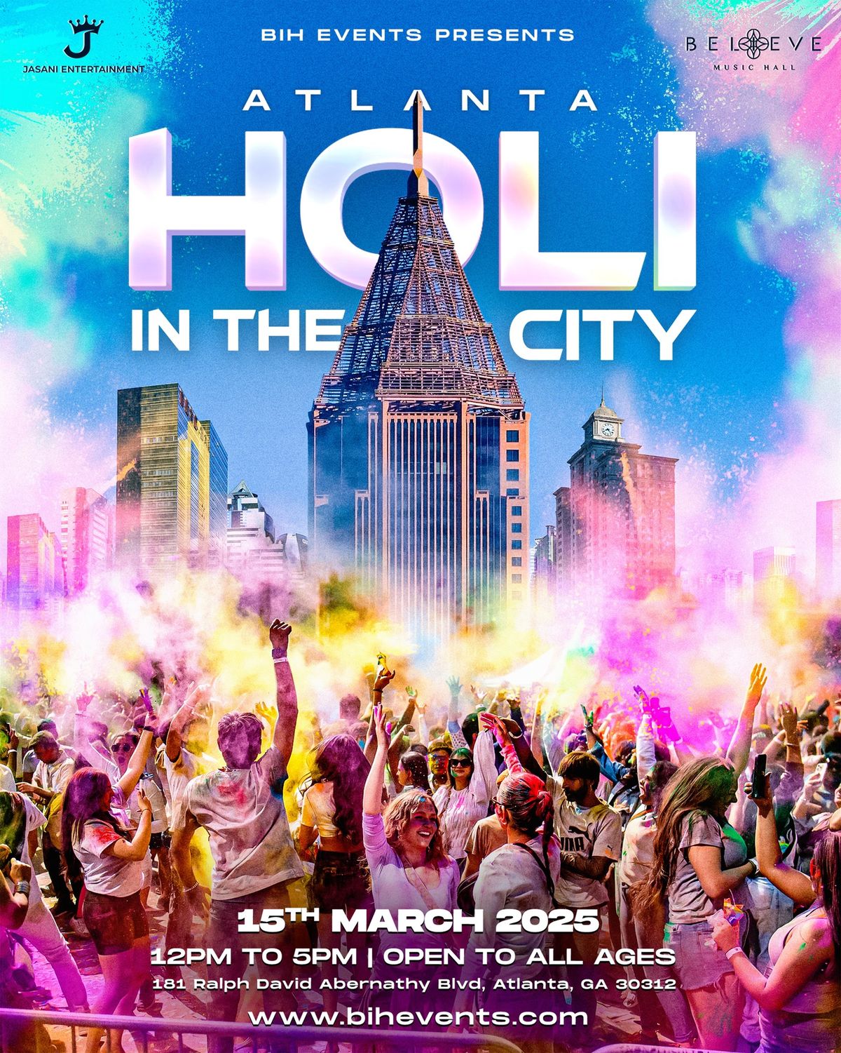 Atlanta\u2019s Biggest Holi in the City Festival