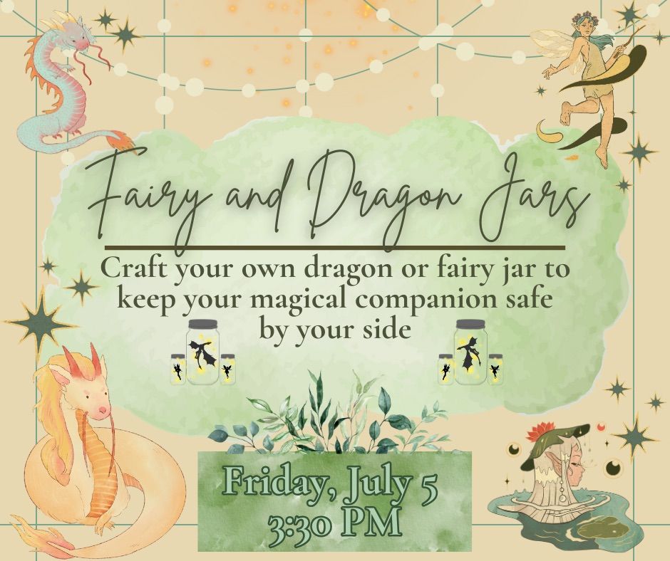 Fairy & Dragon Jars 