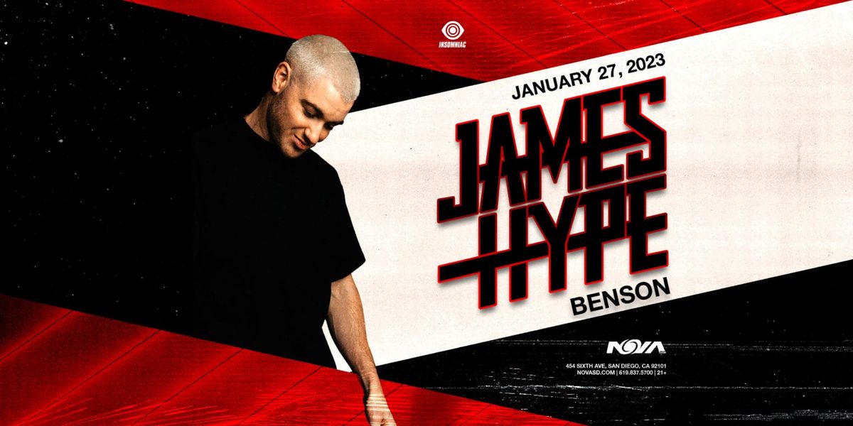 James Hype (21+)