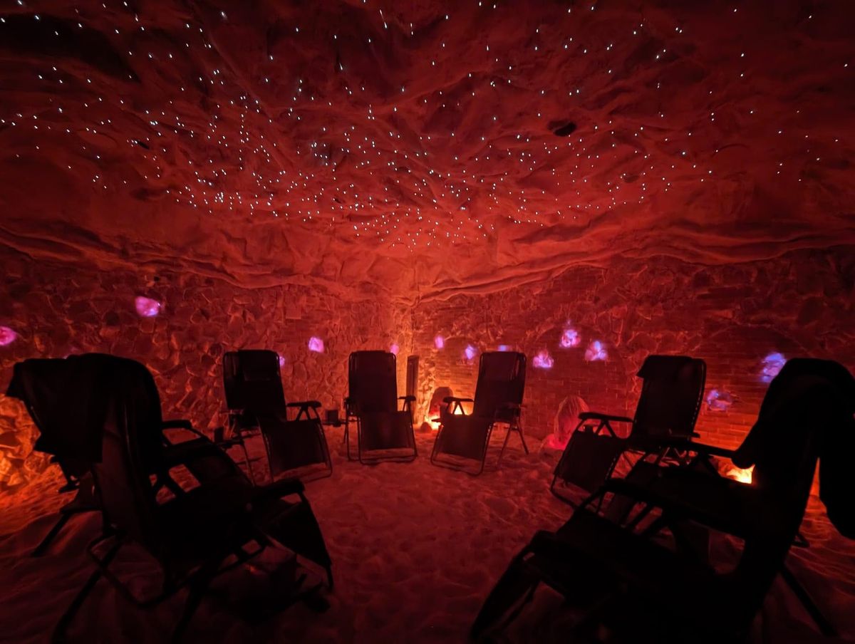 Guided Deep Meditation in the Salt Cave