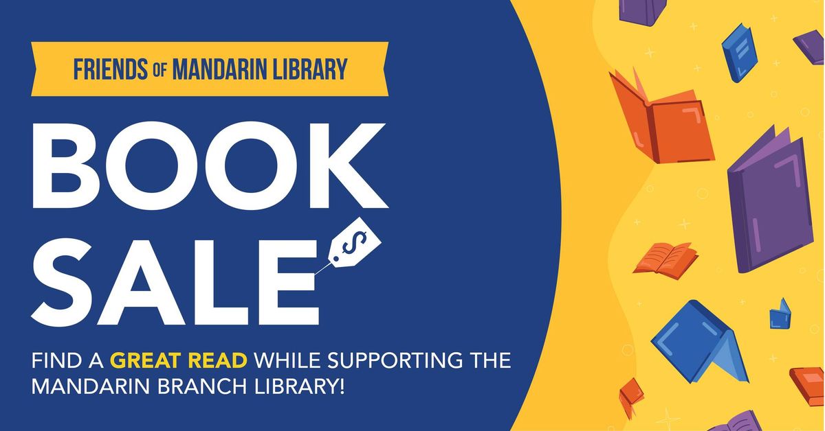 TWO-DAY BOOK SALE: The Friends of Mandarin Library