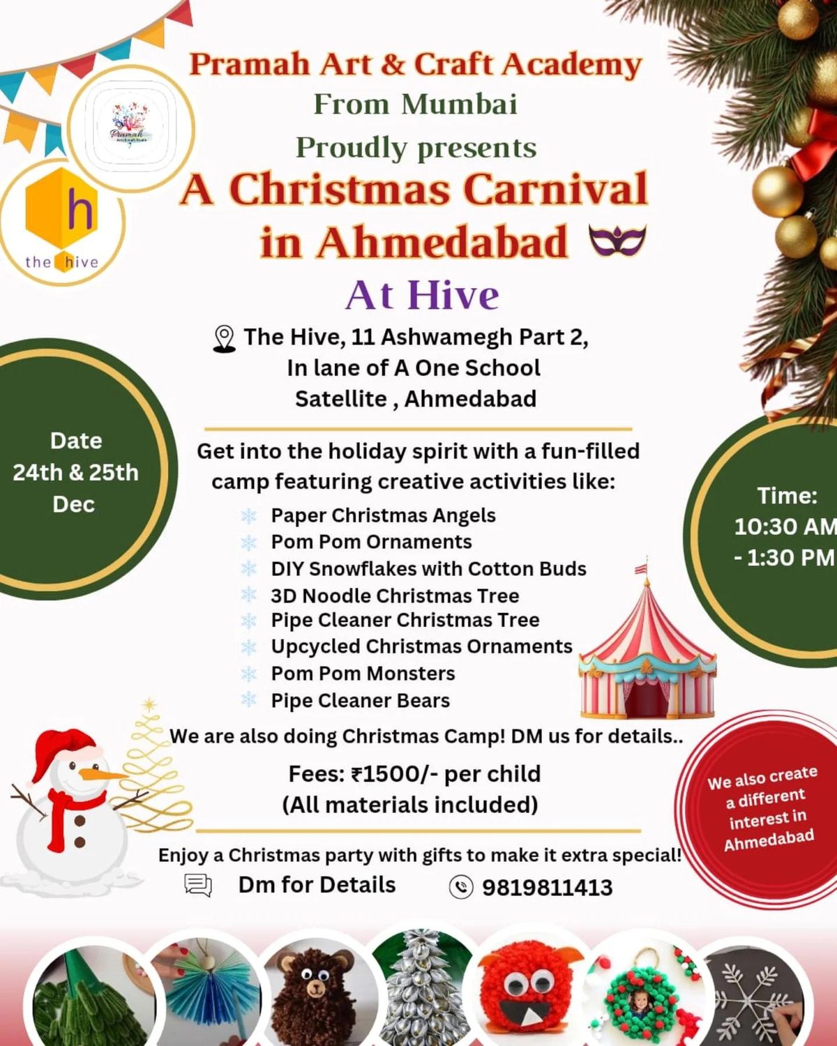 Christmas Carnival in Ahmedabad