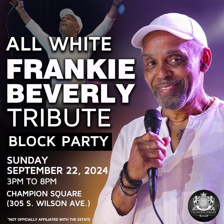 All White Frankie Beverly Tribute 