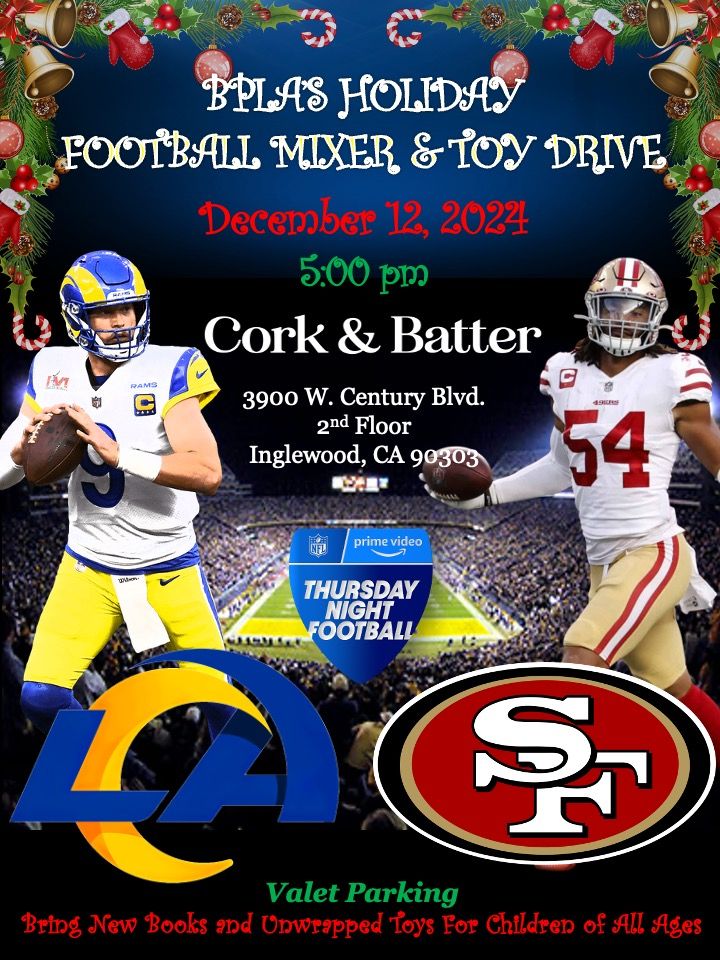 BPLA's Holiday Football Mixer & Toy Drive