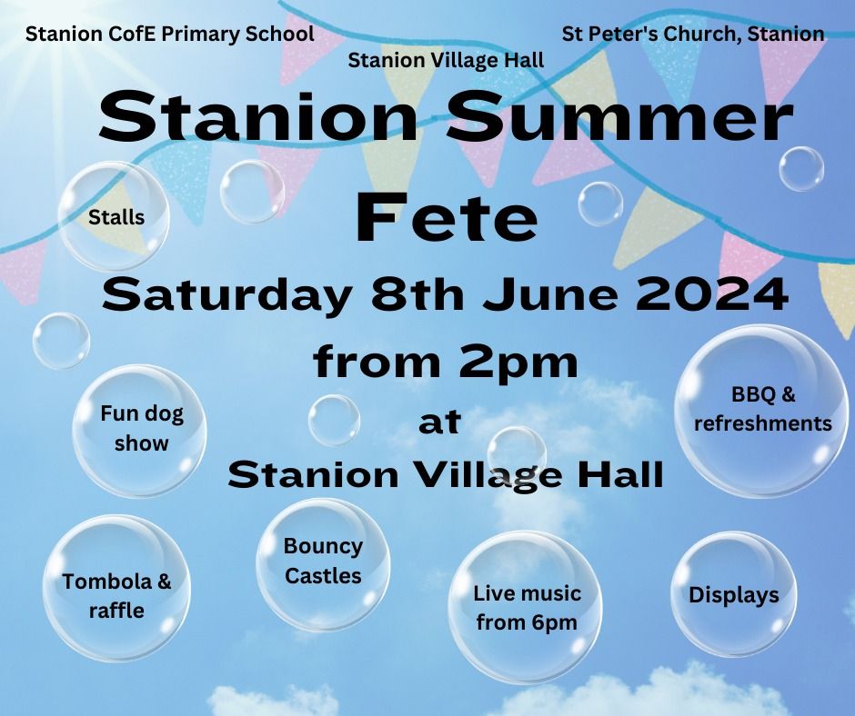 Stanion Village Summer Fete