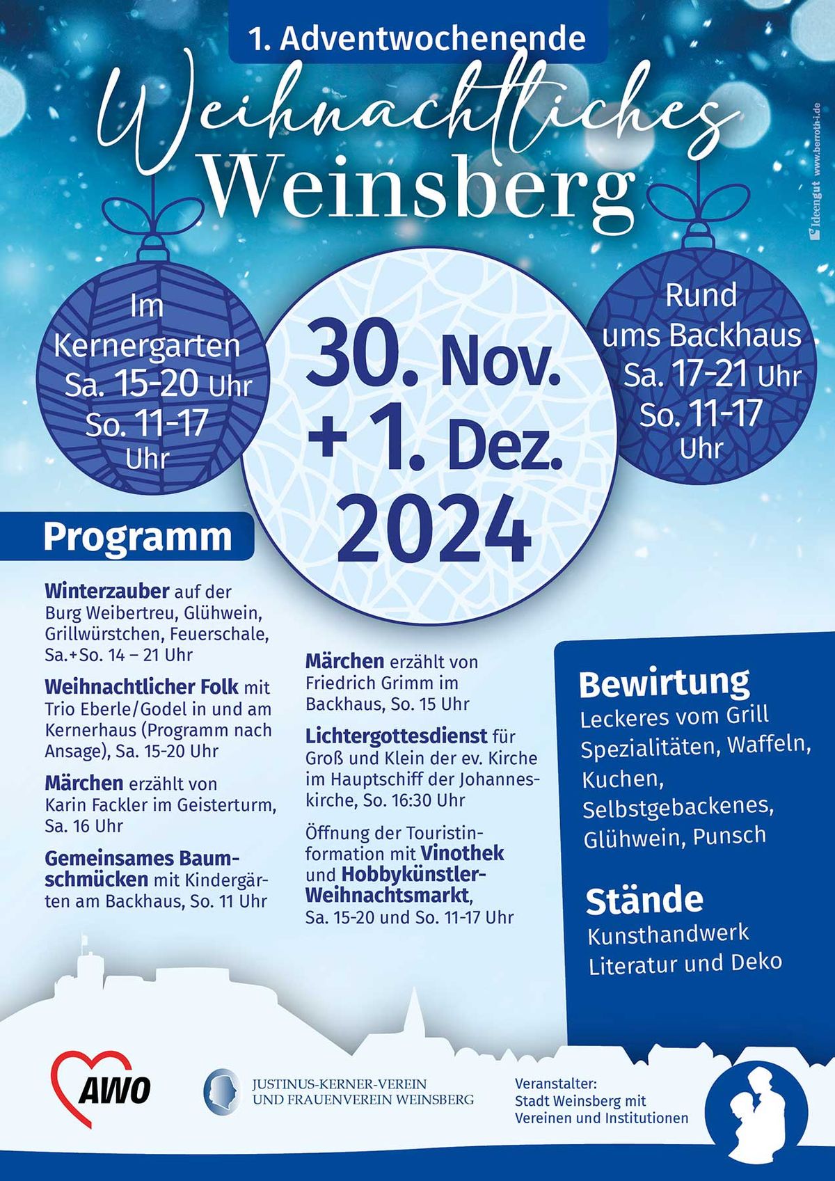 Weihnachtliches Weinsberg