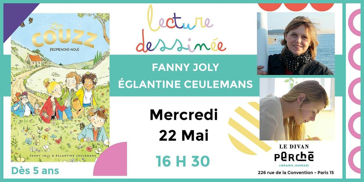 Lecture dessin\u00e9e avec Fanny Joly et Eglantine Ceulemans