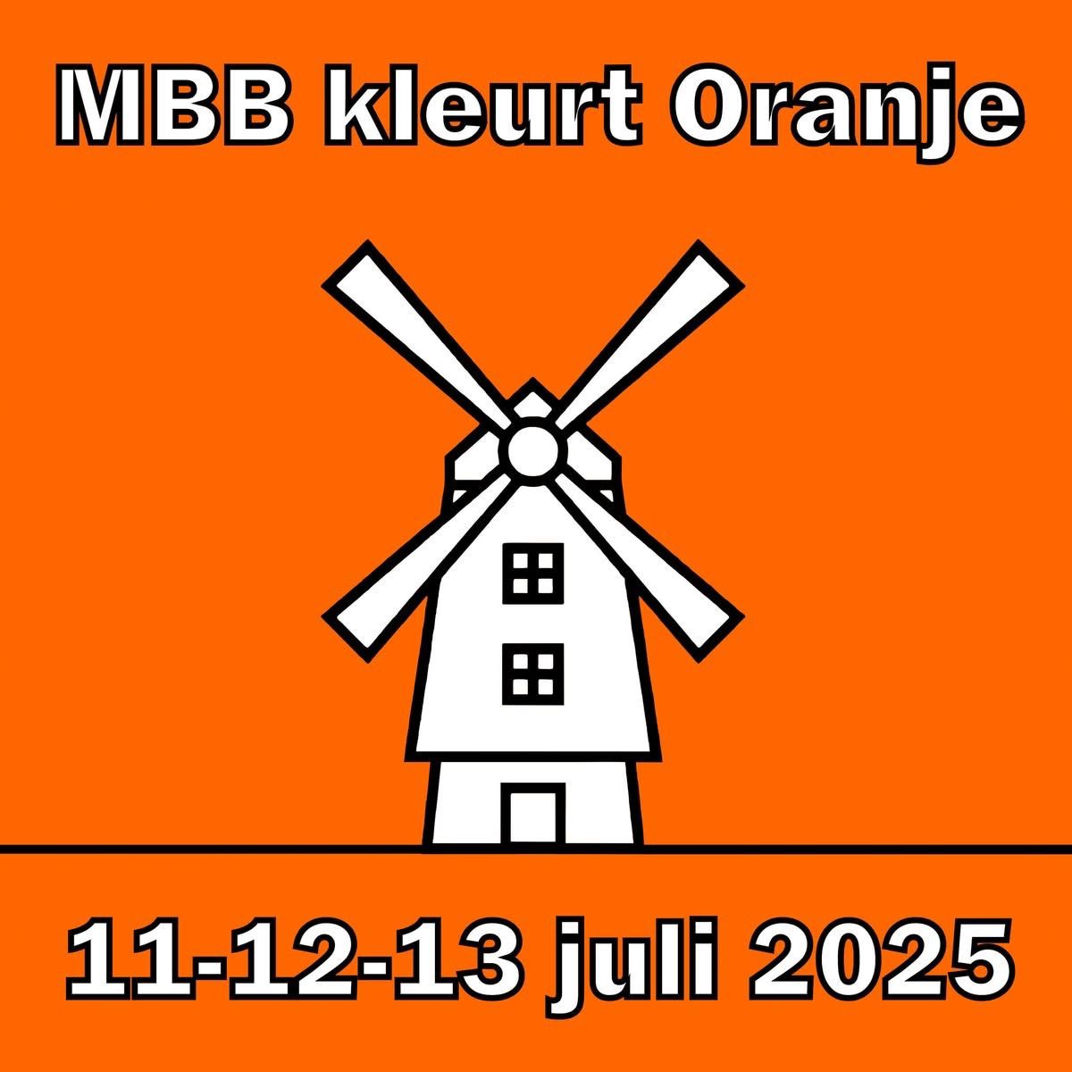 MBB kleurt ORANJE