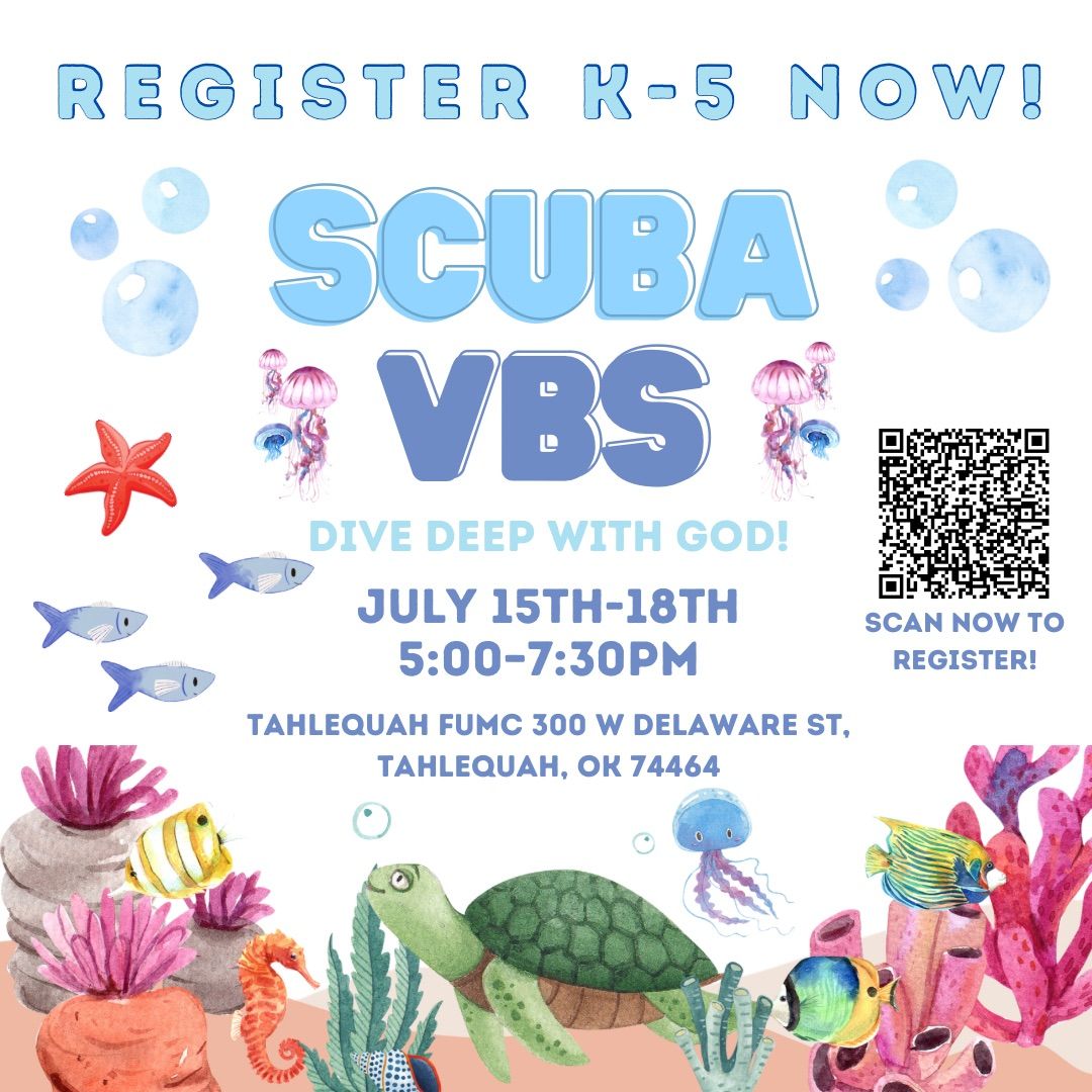 Scuba Vacation Bible school: Diving Deep with God!