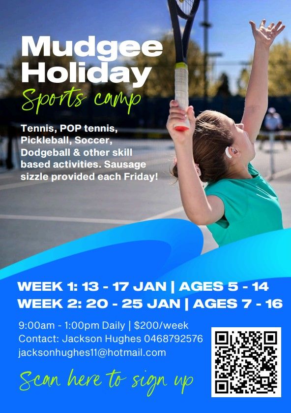 Mudgee Holiday Sports Camp