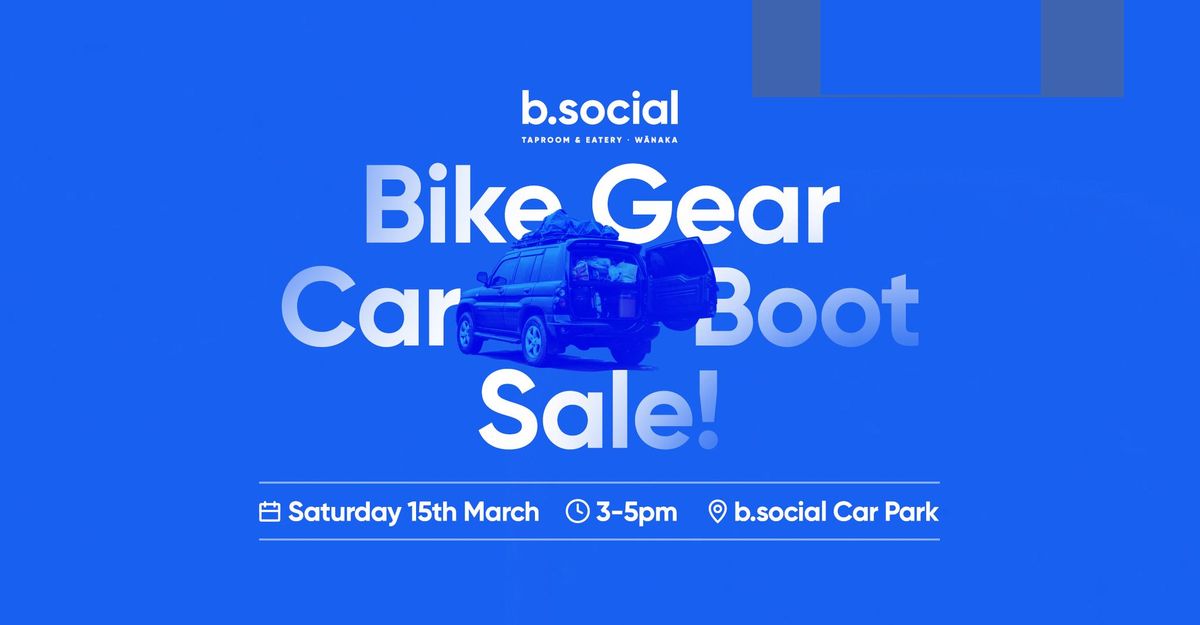 Bike Gear Car Boot Sale