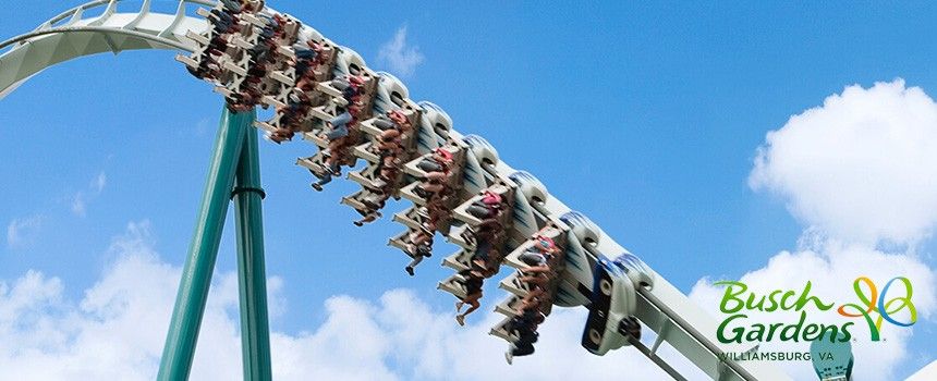 A Day at Busch Gardens Weekend Getaway $49 Per Couple