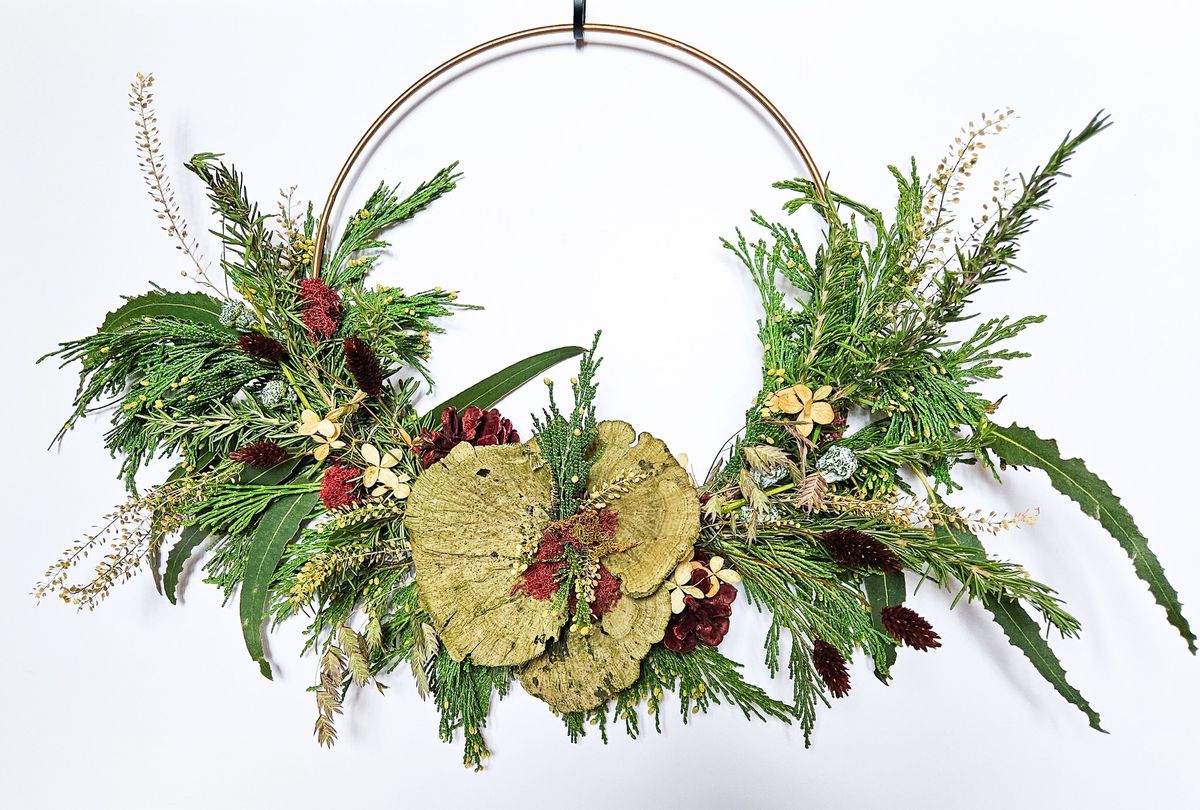 Holiday Wreath Workshop at 9Mile Brewing