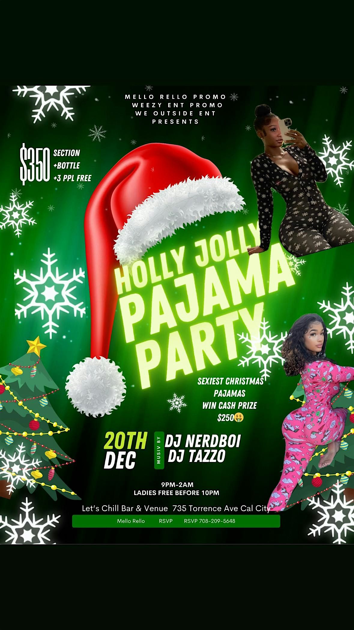 Holly Jolly Pajama Party