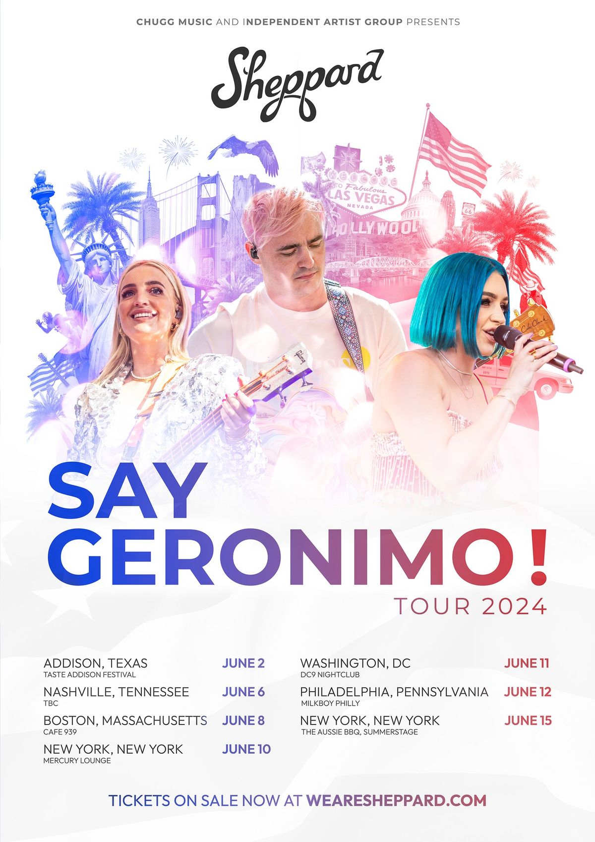 Sheppard: Say Geronimo! Tour - Washington DC