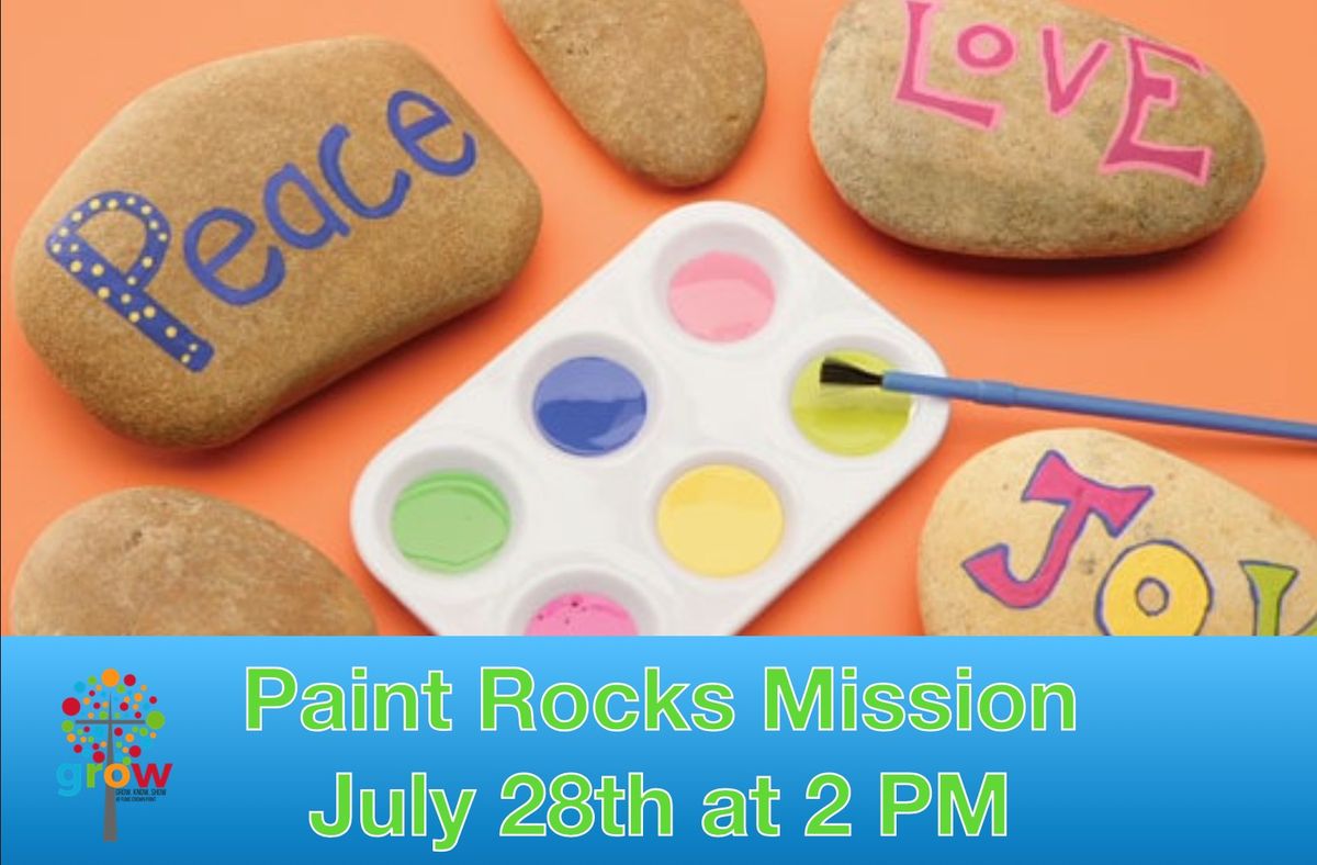GROW Paint Rocks Mission Project