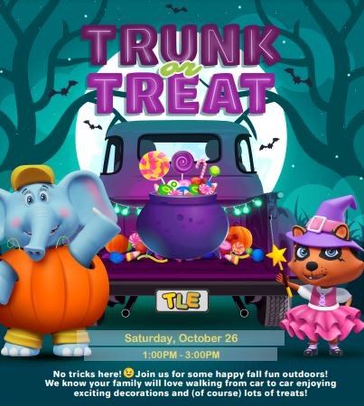 FREE Trunk or Treat at The Learning Experience Marlborough 