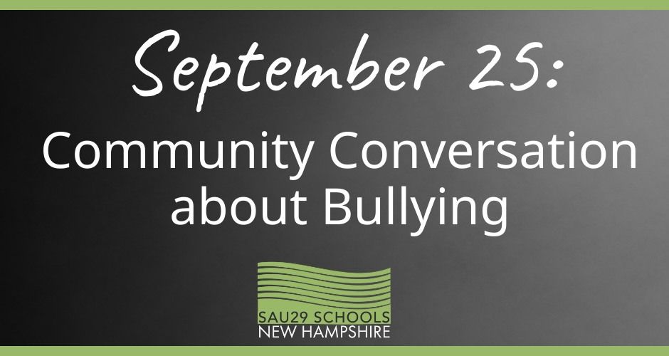 Community Conversation about Bullying