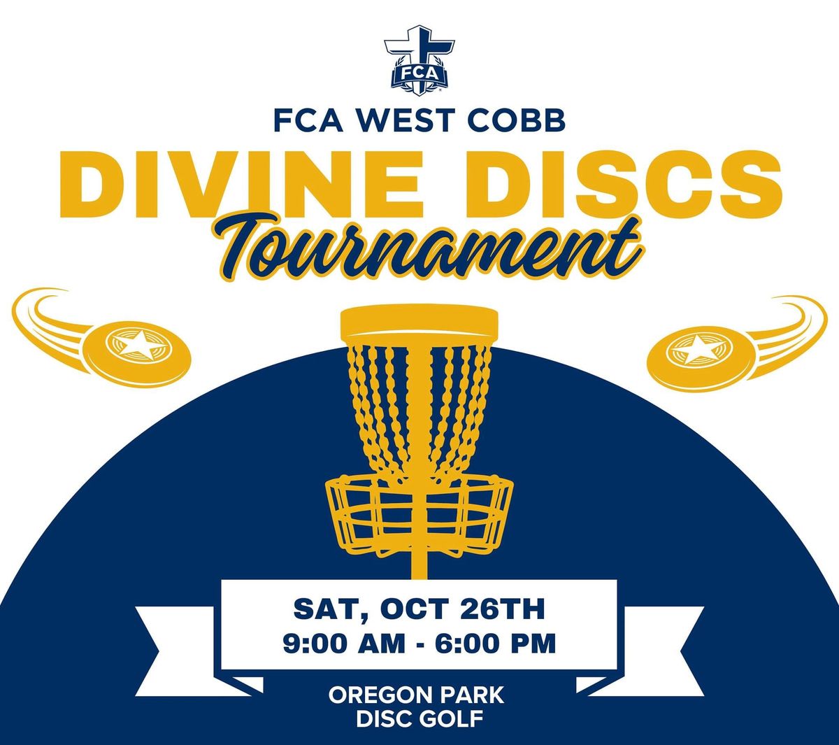 FCA Divine Discs Fundraising Tournament 