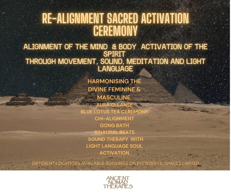 Re-alignment Sacred Activation Ceremony