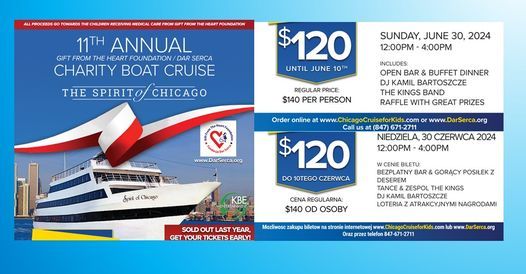 11th Annual Charity Boat Cruise