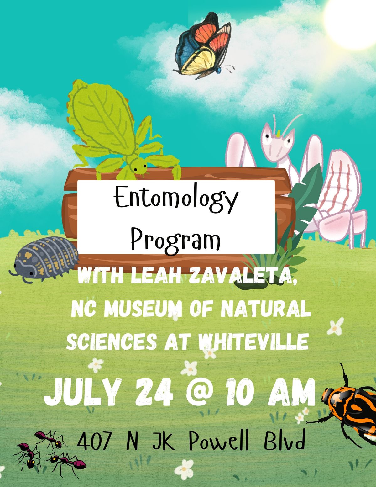 Entomology Program with Leah Zavaleta