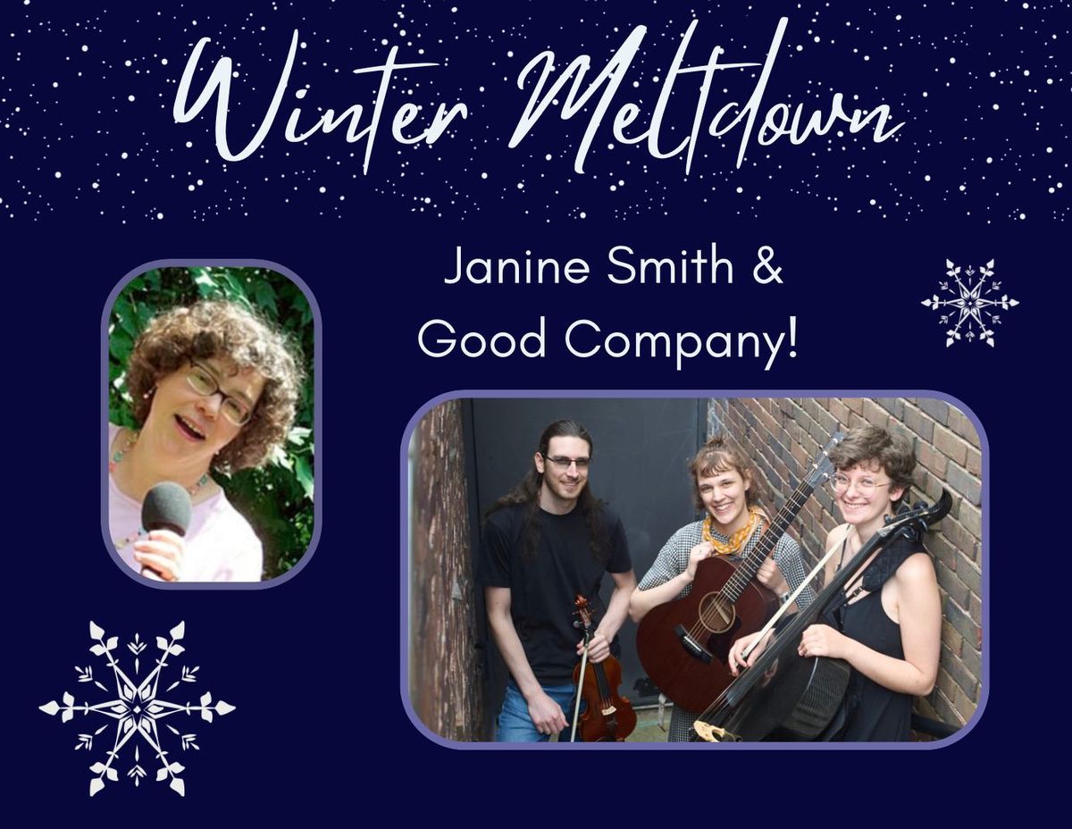 Winter Meltdown Double Contra Dance with Janine Smith & Good Company (masks optional)