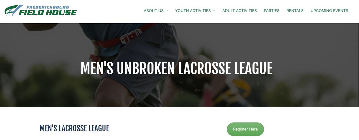 Unbroken Lacrosse Fall 6's league