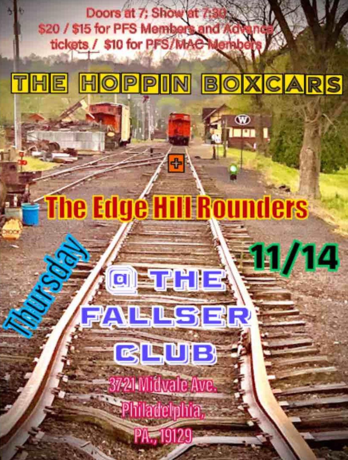 The Edge Hill Rounders + The Hoppin\u2019 Boxcars