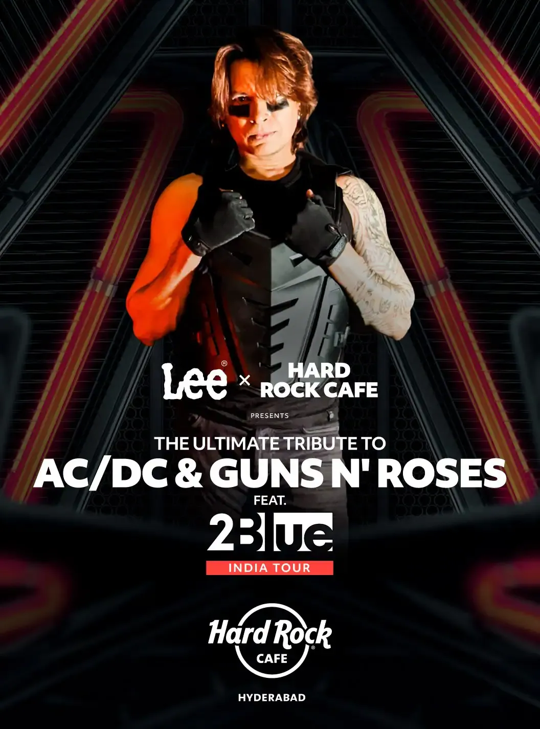 Tribute to AC\/DC & Guns N' Roses Music event Tickets Hyderabad