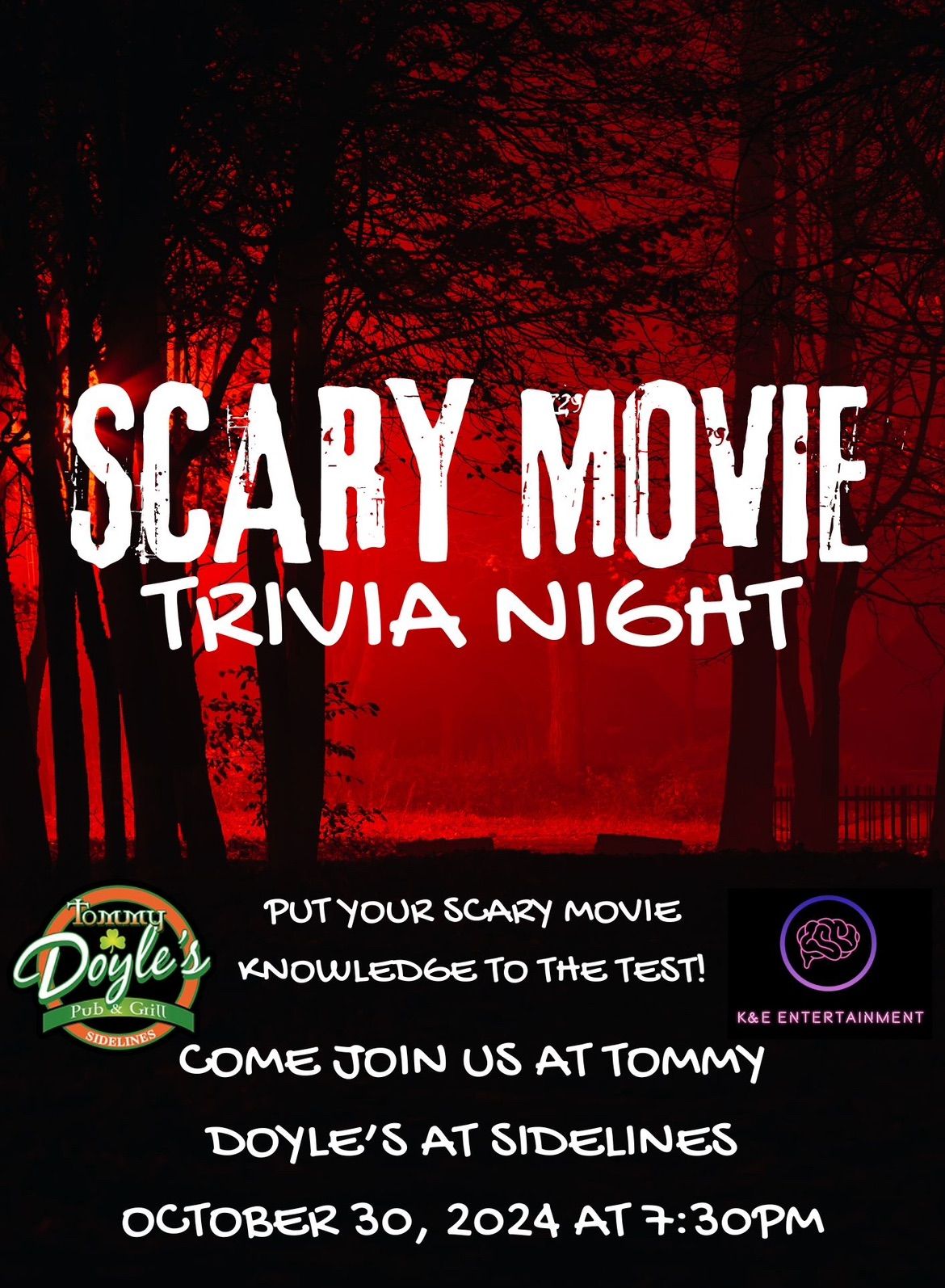 Scary Movie Trivia Night 