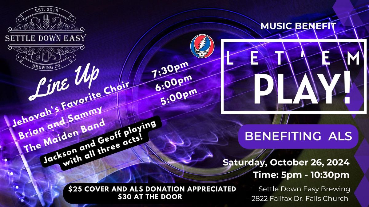 Let'em PLAY - ALS Benefit 