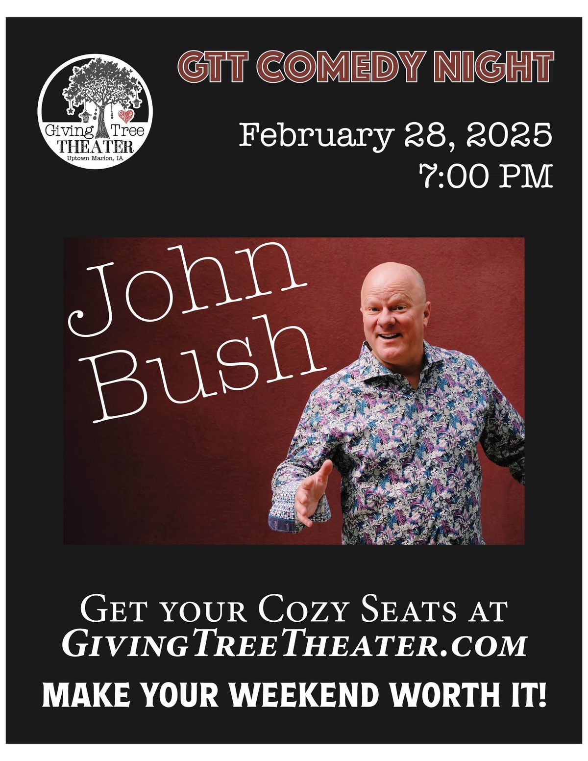 GTT Comedy Night - John Bush