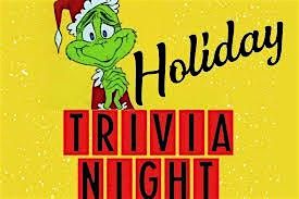 Fun & EZ Rotating Team  Trivia Night at The Hills Pub: Holiday Edition!