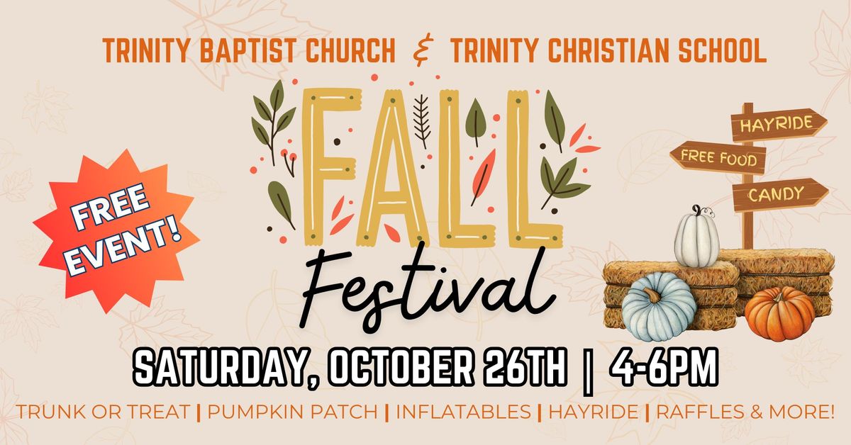 Trinity's Fall Festival!