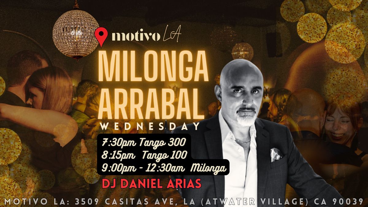 Milonga Arrabal w DJ Daniel Arias