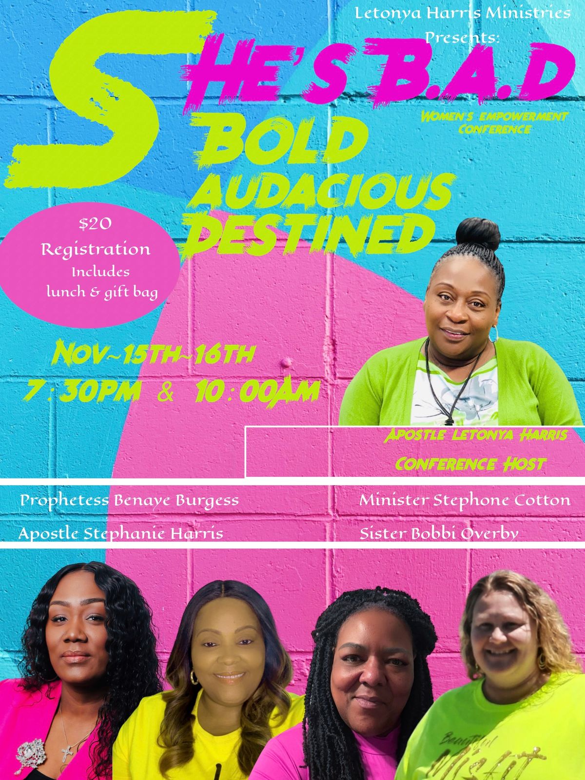 She\u2019s B.A.D Women\u2019s Empowerment Conference 2024