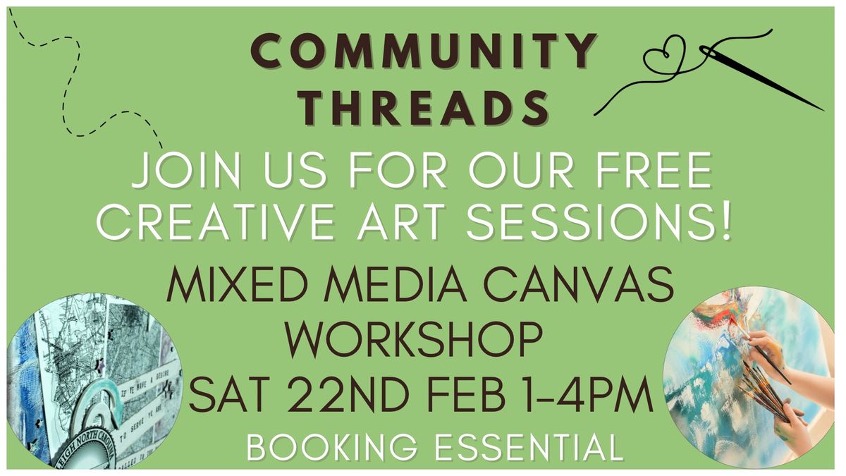 Mixed Media Canvas Workshop