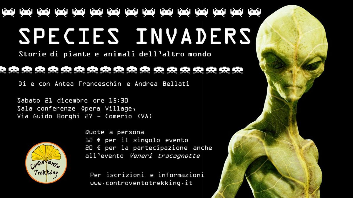 Species Invaders, storie di piante e animali dell\u2019altro mondo