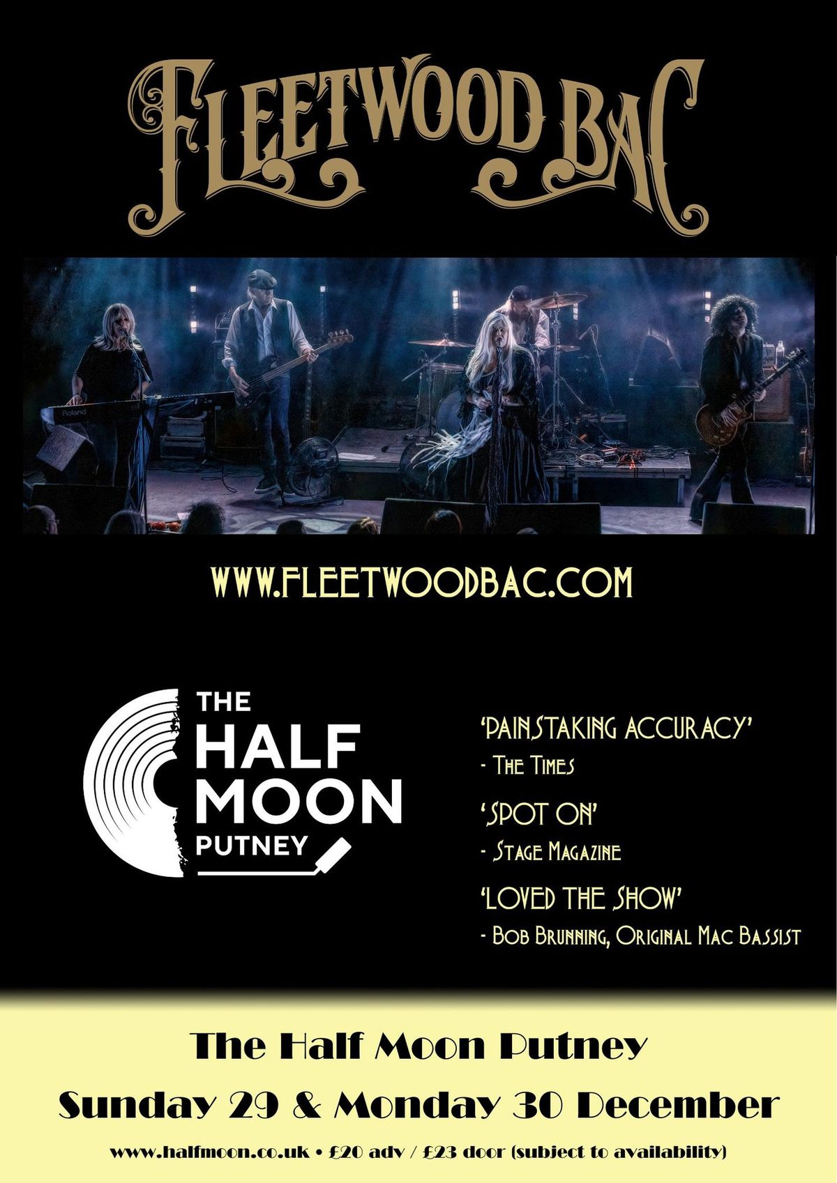 Fleetwood Bac \/\/ Half Moon Putney