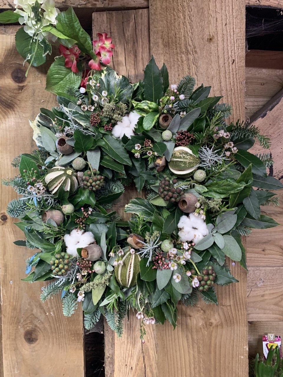 Herb Christmas Wreath Workshop