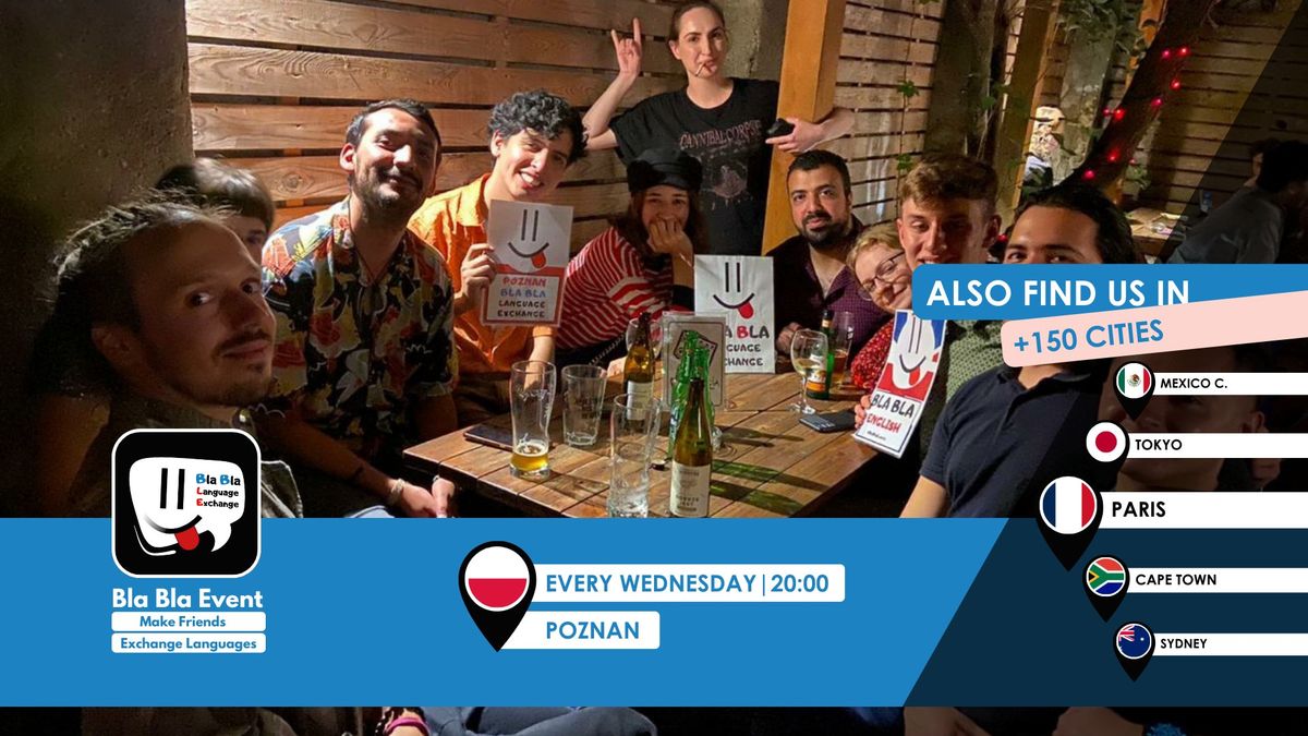 Poznan BlaBla Language Exchange - Every Wednesday - Recurrent event