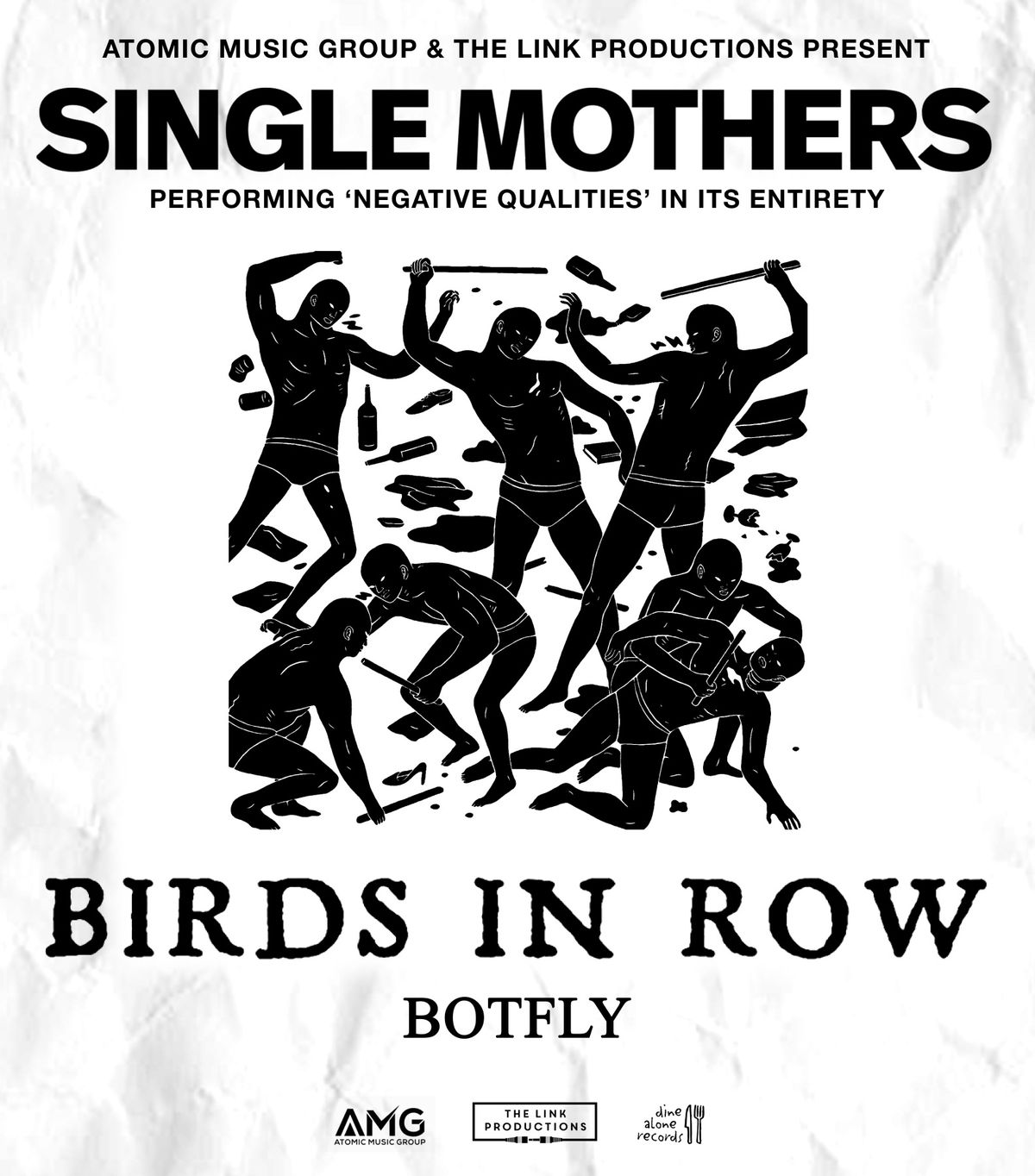 Single Mothers, Birds In Row + Botfly