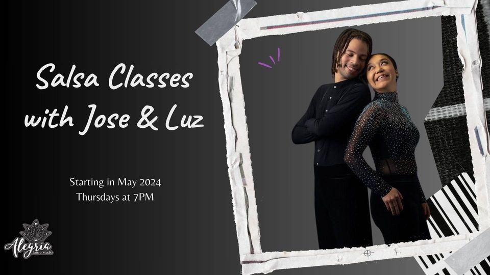 Salsa Class - Monthly Series with Jose and Luz 
