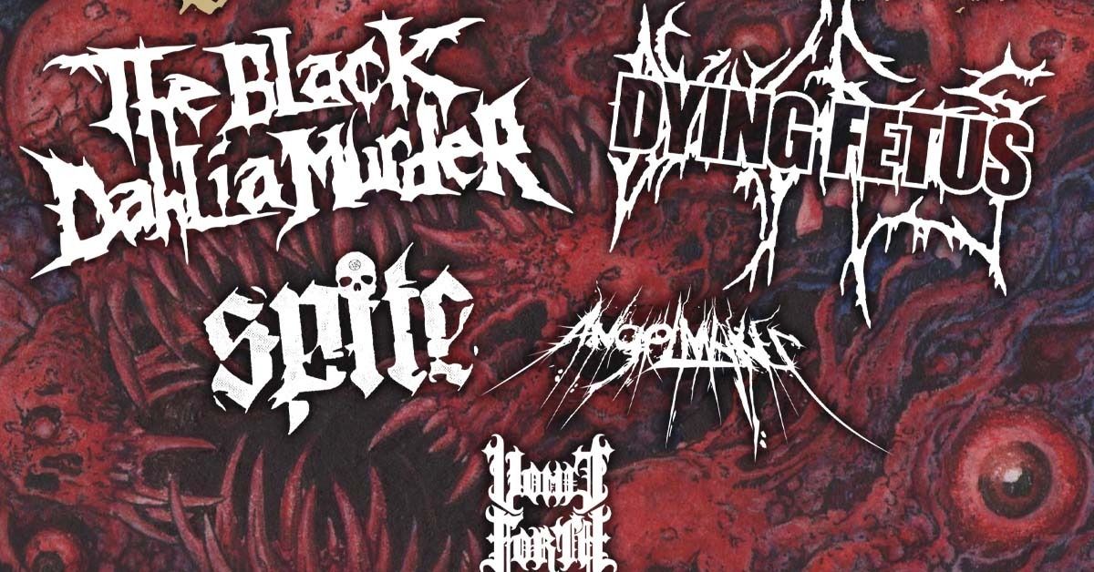 The Black Dahlia Murder & Dying Fetus