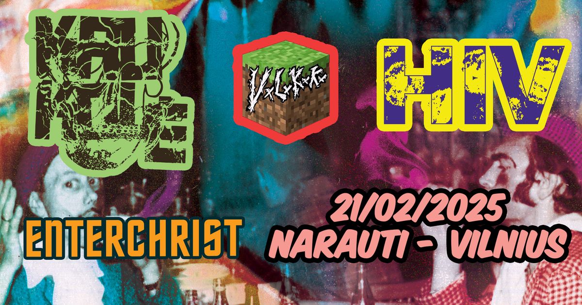 JA GRINDOLE: Kaukol\u0117 \/ HIV \/ Enterchrist \/ VxLxKxKx - Narauti