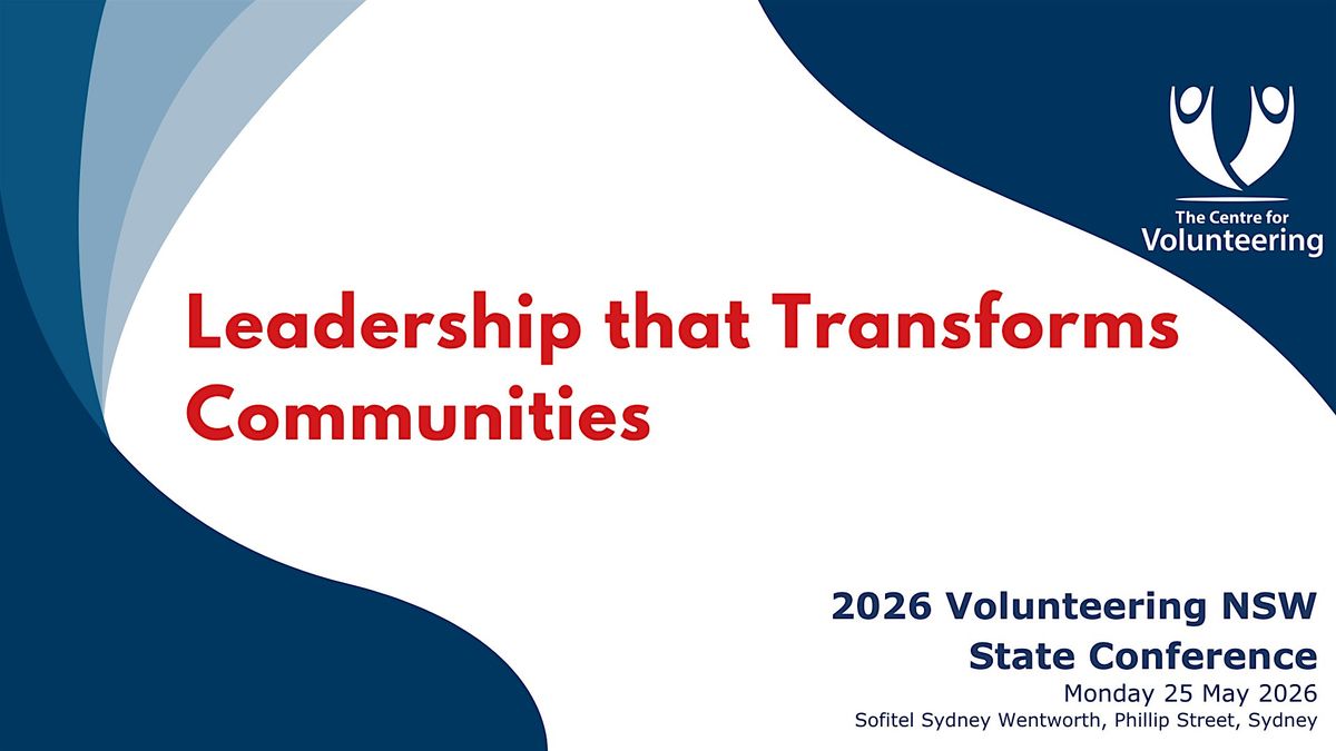 Volunteer Management | 2026 Volunteering NSW State Conference