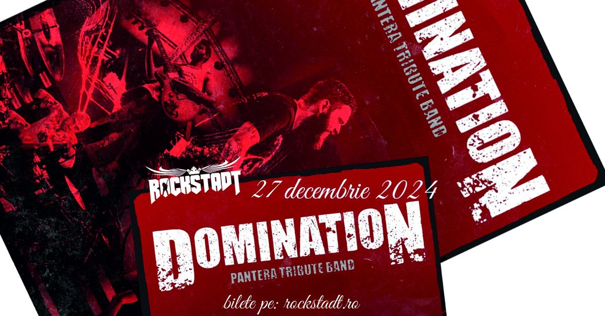 Domination - Pantera Tribute Band at Rockstadt \/ 27 decembrie