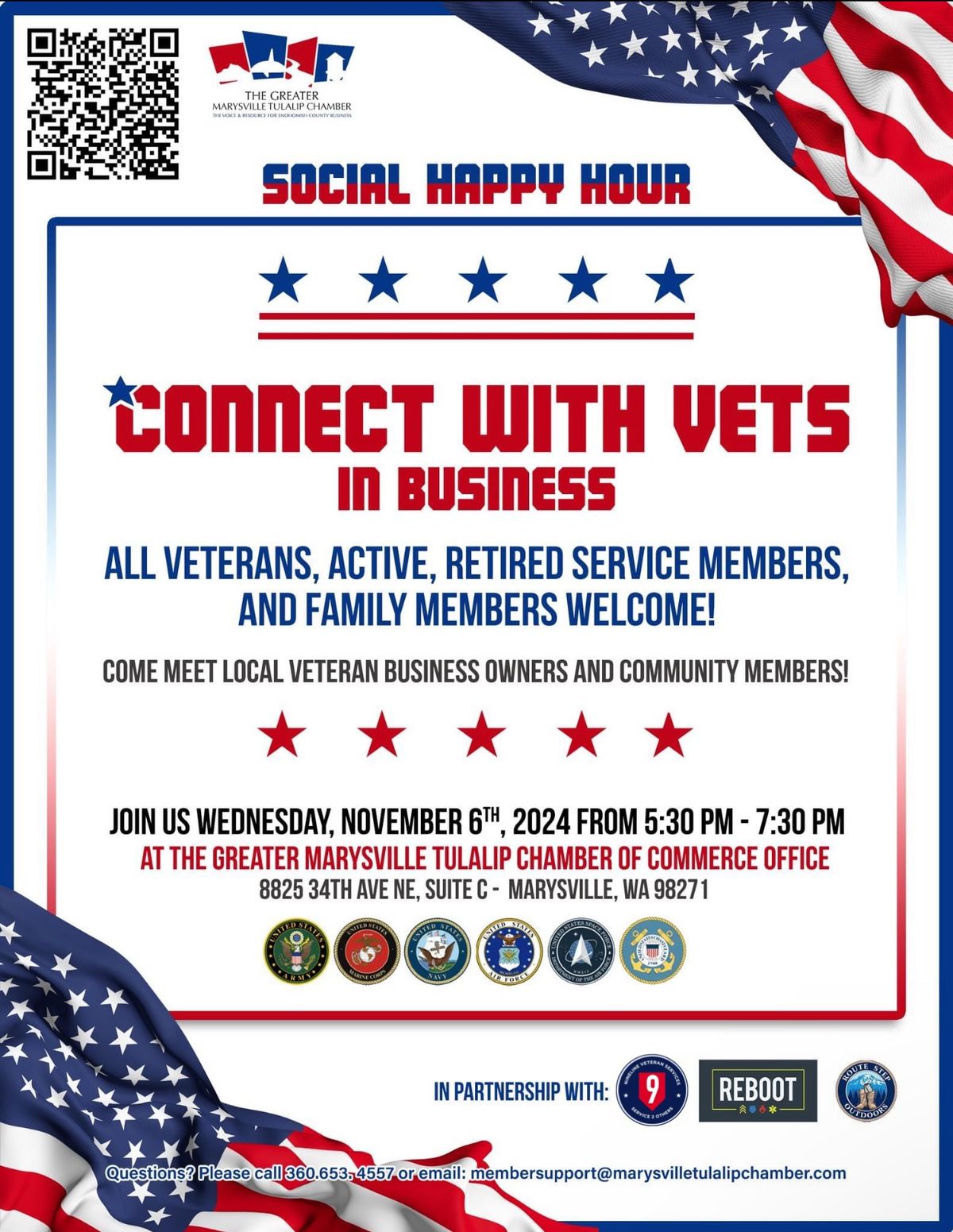 Monthly Connect with Vets in Business - Social Hour