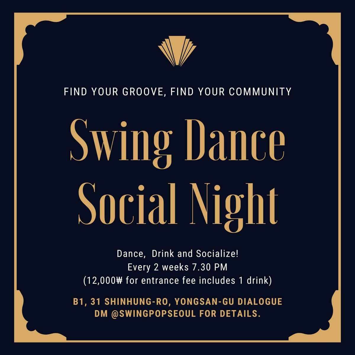 \u2b50\ufe0f Swing Dance Taster Class and Party at a Bar in HBC \u2b50\ufe0f